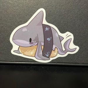 SHARK CARTOON STICKER